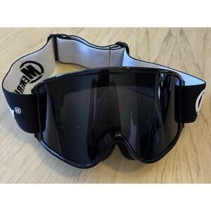 MENERUSKAN Ski Snowboard Goggles,Anti Fog Over Glasses Snow Goggles